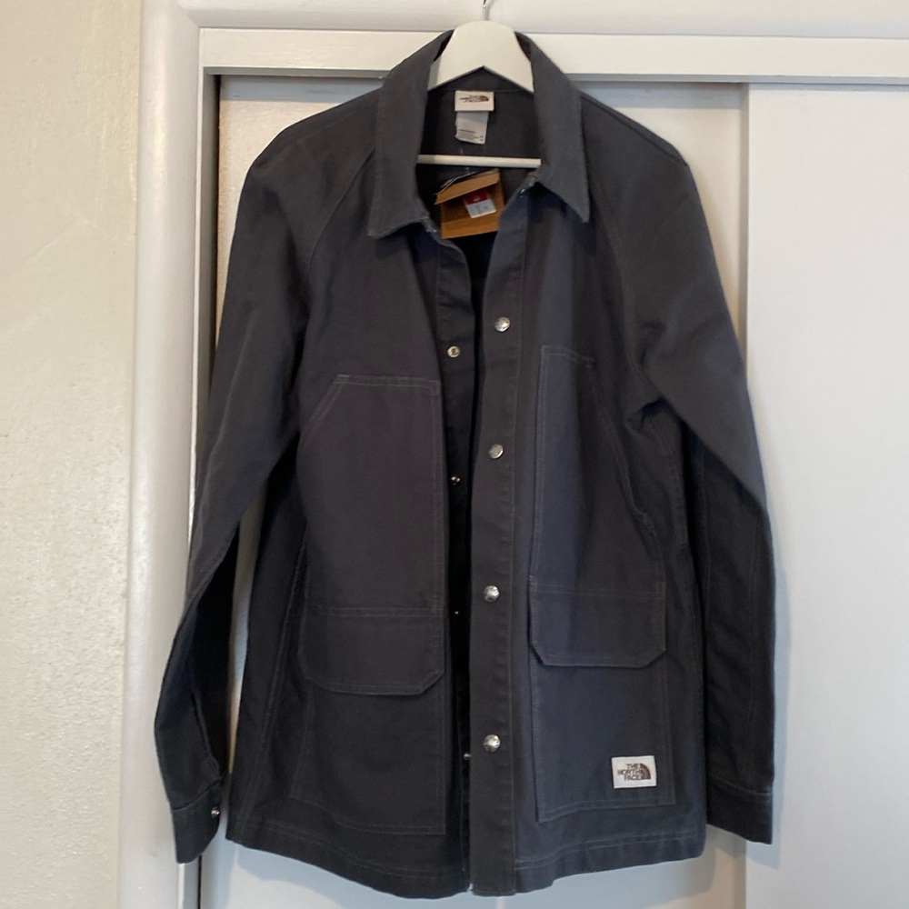 Men's The North Face Berk Utility Jacket Asphalt Grey- IRREGULAR MEDIUM NWT!!